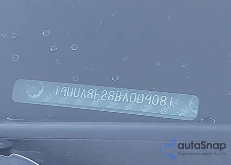 2011 Acura Tl 3.5 z USA, uszkodzony, nr VIN 19UUA8F28BA009081
